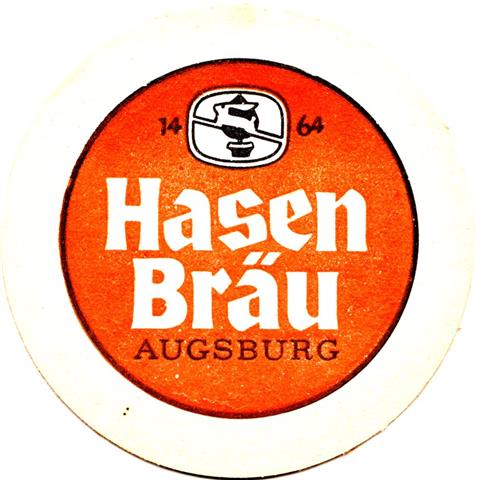 augsburg a-by hasen rund 1a (215-hg rot-1464-rotschwarz)